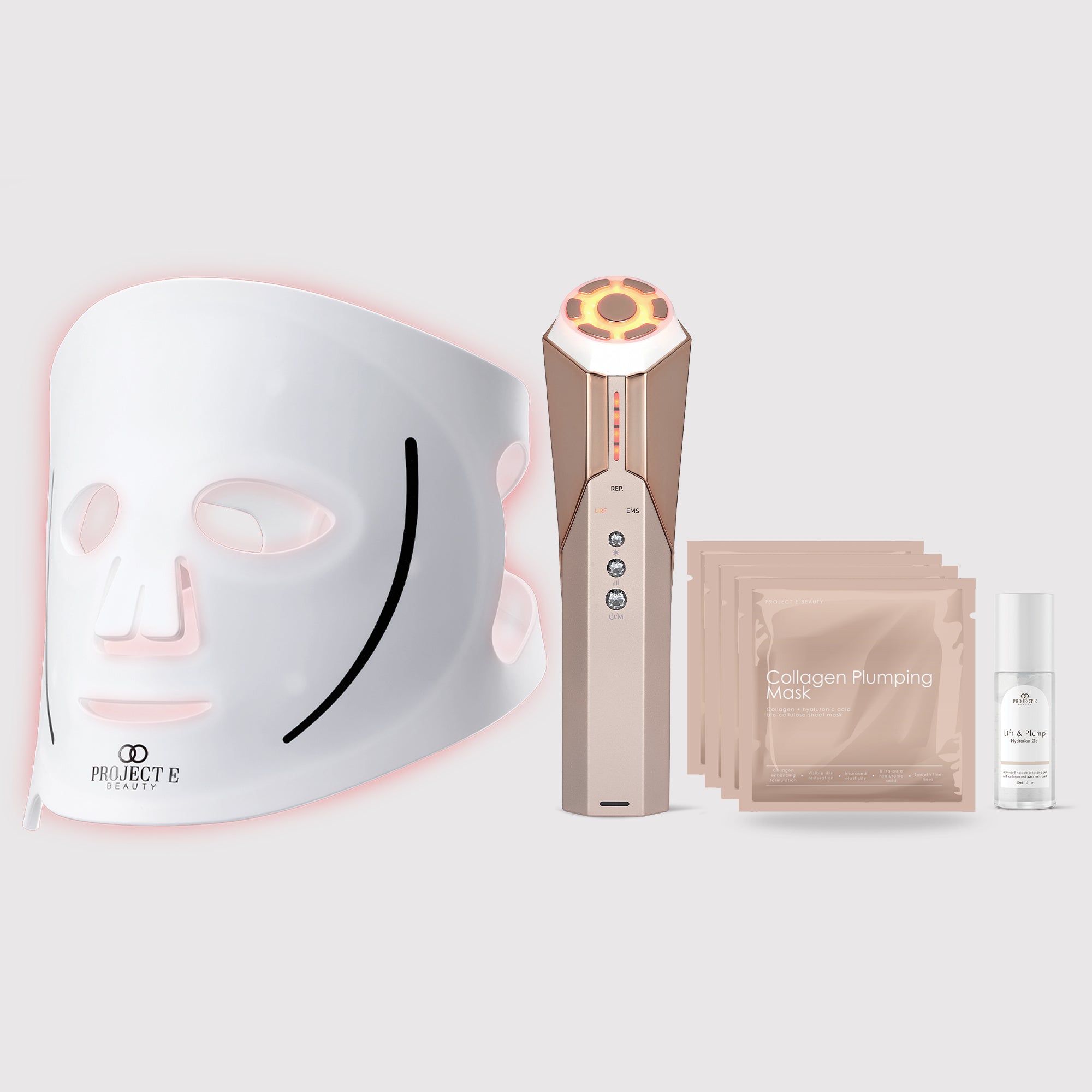 LumaLux Face, Reva, Collagen Plumping Mask, Lift & Plump Hydration Gel
