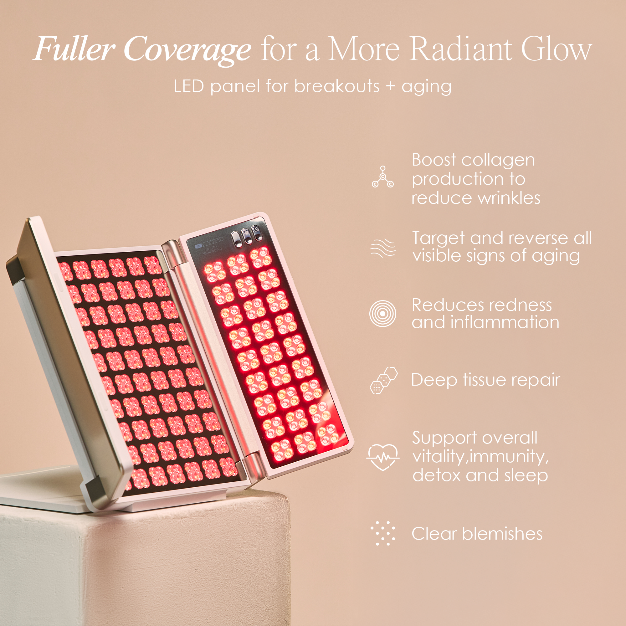 Alora | Age Renewal LED Light Therapy Panel
