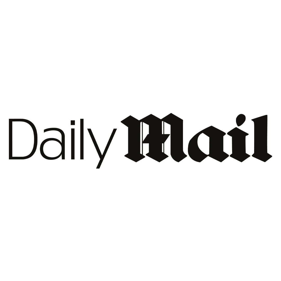 transparent background logo of Daily Mail in black